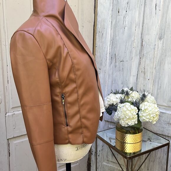 BAGATELLE FAUX LEATHER JACKET. Size S NWOT - Picture 3 of 6